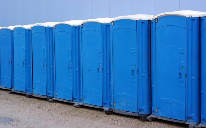 portable toilet rented for concert